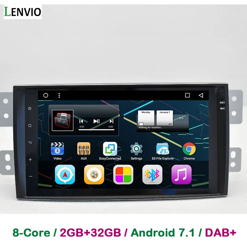 Sale Lenvio 9"IPS 2GB RAM Octa Core Android 7.1 CAR DVD GPS Navigation For KIA Borrego Mohave 2008 2009 2010 2011 2012 2013 2014 2015 0