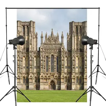 

150x210cm Wells Cathedral Photo Background London Architecture Backdrop European theme Photography Studio Background
