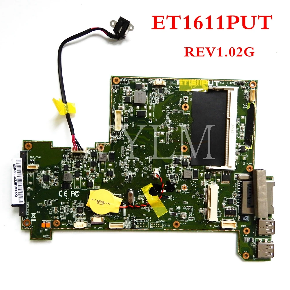 

ET1611PUT all-in-one mainboard REV 1.02G For ASUS ET1611PUT Desktop motherboard 100% Tested Working