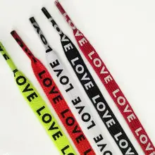 Модные двухсторонние шнурки для обуви с принтом и шнурком из полиэстера 90 см/100 см/120 см спортивные шнурки для кроссовок