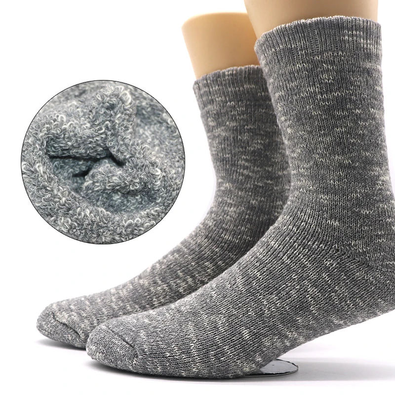 1Pair Cool Male Socks Autumn Winter Casual Chaussette Compression Sock For Men Calcetines Hombre Invierno Warm Thermal Socks Men