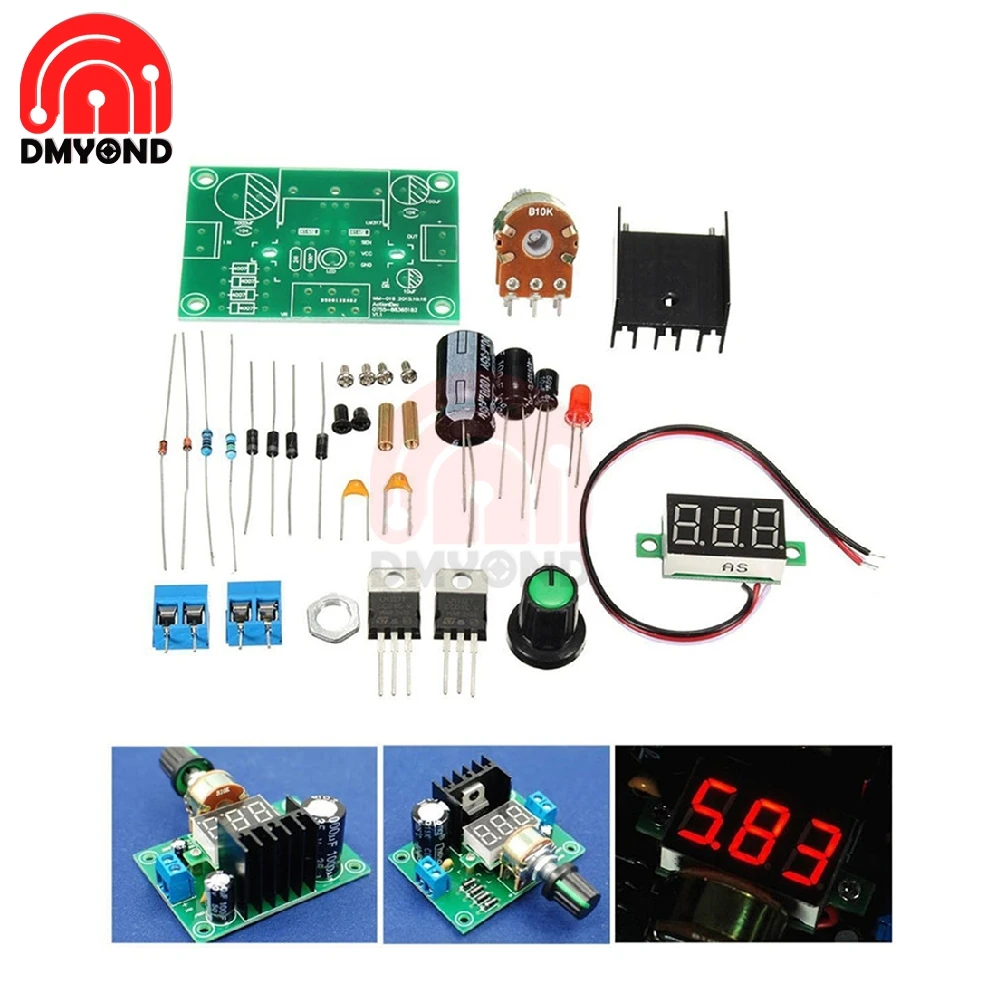 LM317 регулируемый регулятор напряжения комплект электроплаты производство