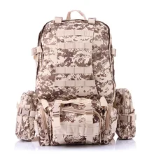 Большой Ёмкость Открытый путешествия Спорт Кемпинг Пеший Туризм Восхождение сумка Многофункциональный Военная Униформа тактический рюкзак Молл ленты Сумки