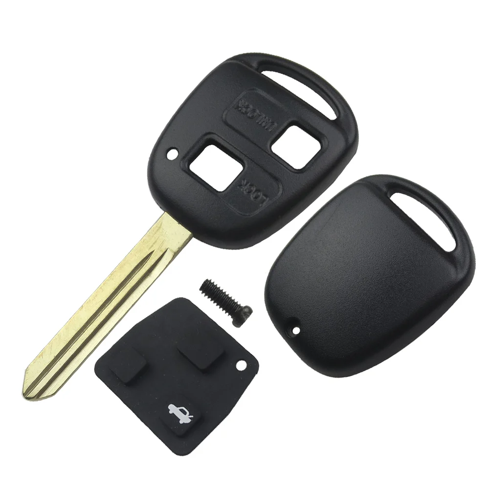 Чехол для автомобильного ключа OkeyTech Fob Toyota Yaris с лезвием TOY47 сменный резиновый