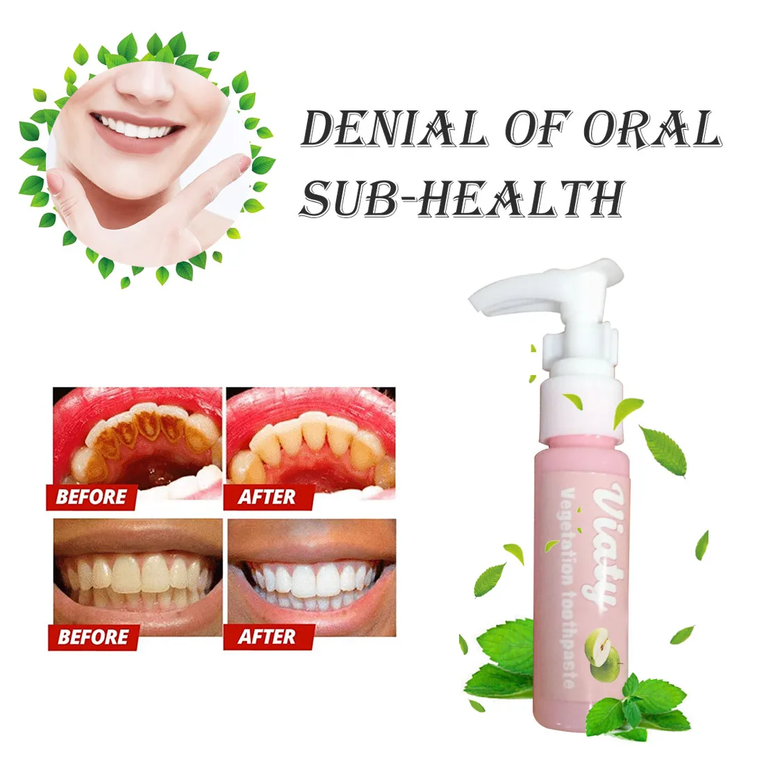 Toothpaste Stain Smoke Coffee Tea Removal Reduce Tooth Dirt Whitening