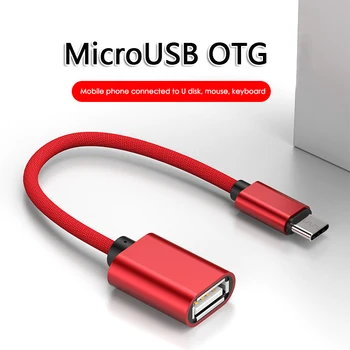 

Type-C Male to OTG Female adapter Type C OTG Cable For Samsung S9 S10 usbc MicroUSB Mirco for OTG charging cable adaptor cord