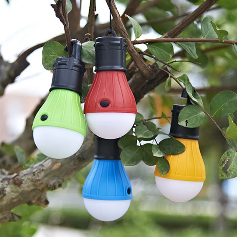

Portable Emergency Camping Tent Soft Light Outdoor Hanging SOS 3 LED Lanters Bulb Fishing Lantern Hiking Energy Saving Lamp