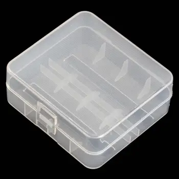 

2pcs/lot Soshine Portable Hard Plastic Case Holder Storage Box for 2 x 26650 Batteries Battery Box Container Organizer Box Case