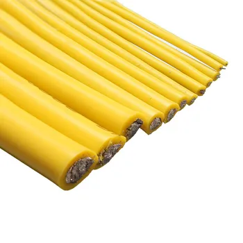 

Yellow 2M 14/18/20/22/24/26/30 AWG Yellow Silicone Wire Cable SR Wire