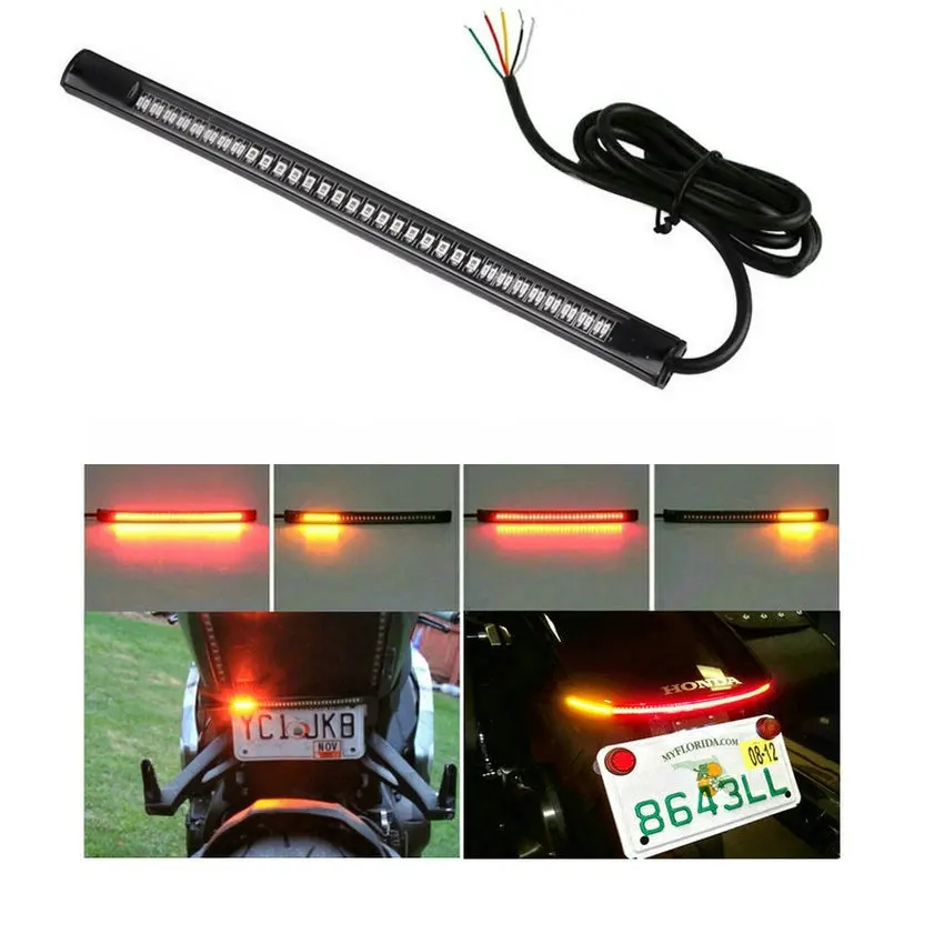 MOTO GENIUS Led Turn Signal Light Motorcycle Modified Cafe Racer Motorbike Tail Brake Stop Tail Warning Lamp MOTO GENIUS Led Turn Signal Light Motorcycle Modified Cafe Racer Motorbike Tail Brake Stop Tail Warning Lamp