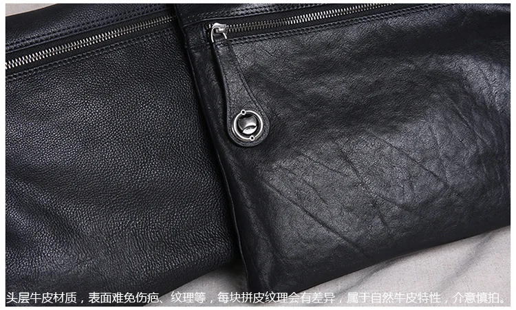 Aetoo 2018 nova bolsa de couro masculina