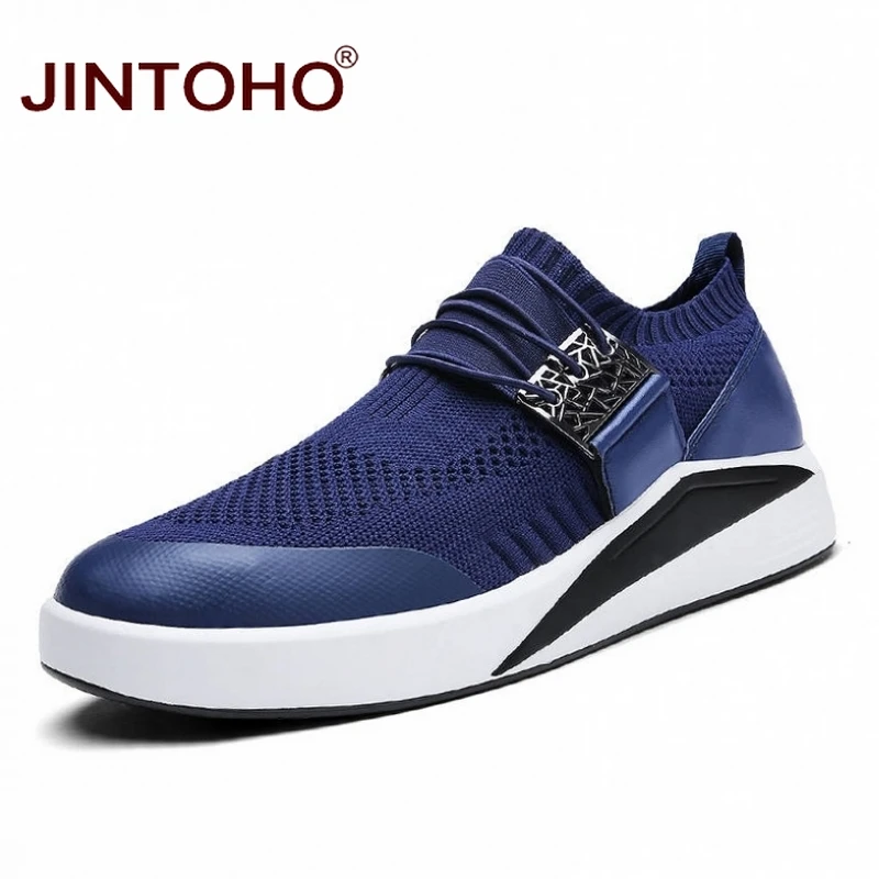 

JINTOHO Fashion Men Summer Shoes Brand Men Casual Shoes Lace Up Male Casual Shoes Men Sneakers Men Loafers 2018 Shoes