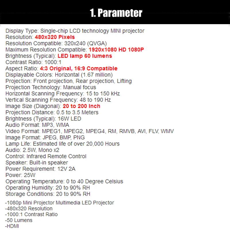 parameter yg310