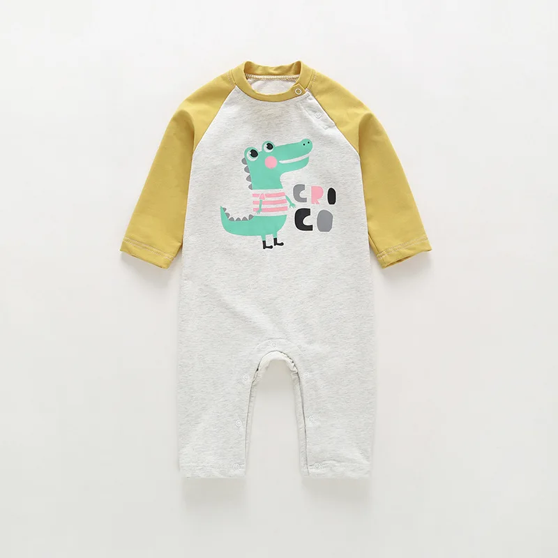 

VTOM Spring Autumn Baby Rompers Baby Infant Long-Sleeved Jumpsuits Baby Boys Girls Clothes FS01
