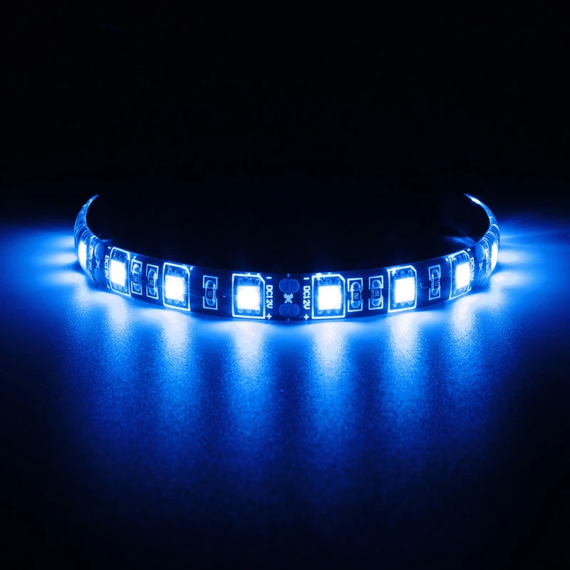 

Jiguoor LED Strip Light 4 Colors 4 Pin 5050 SMD 12 Neon Adhensive Waterproof 12V DC Dustproof Computer Case decoration Lamp