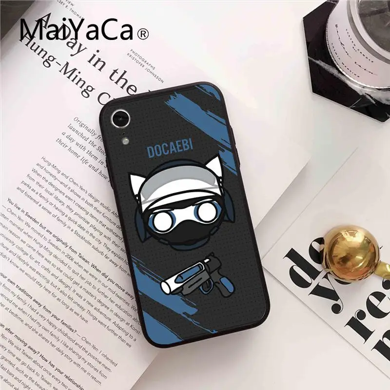 Maiyaca Rainbow Six Siege Coque чехол для телефона iPhone 8 7 6 6S Plus X XS MAX 5 5S SE XR чехол Fundas Capa - Цвет: A10