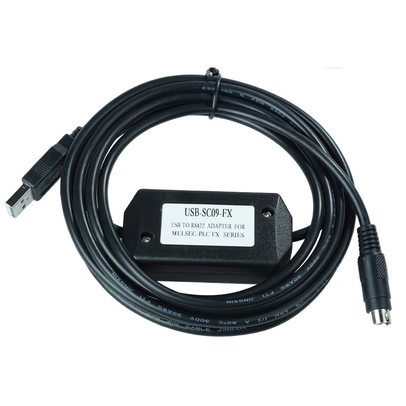 USB-SC09-FX Кабель для программирования для MELSEC-FX PLC(FX1N/2N/3 S/3g/3U), есть