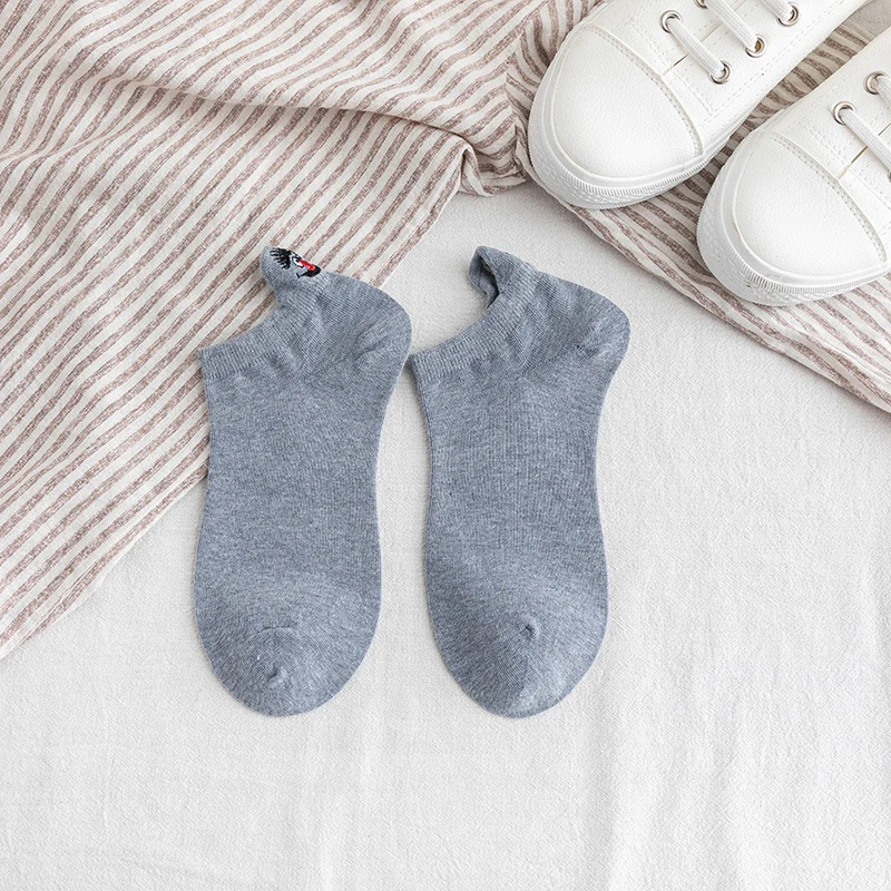 10-Color 5PCS Women Sports Socks Lot Crew Short Ankle Low Cut Casual Cotton Socks