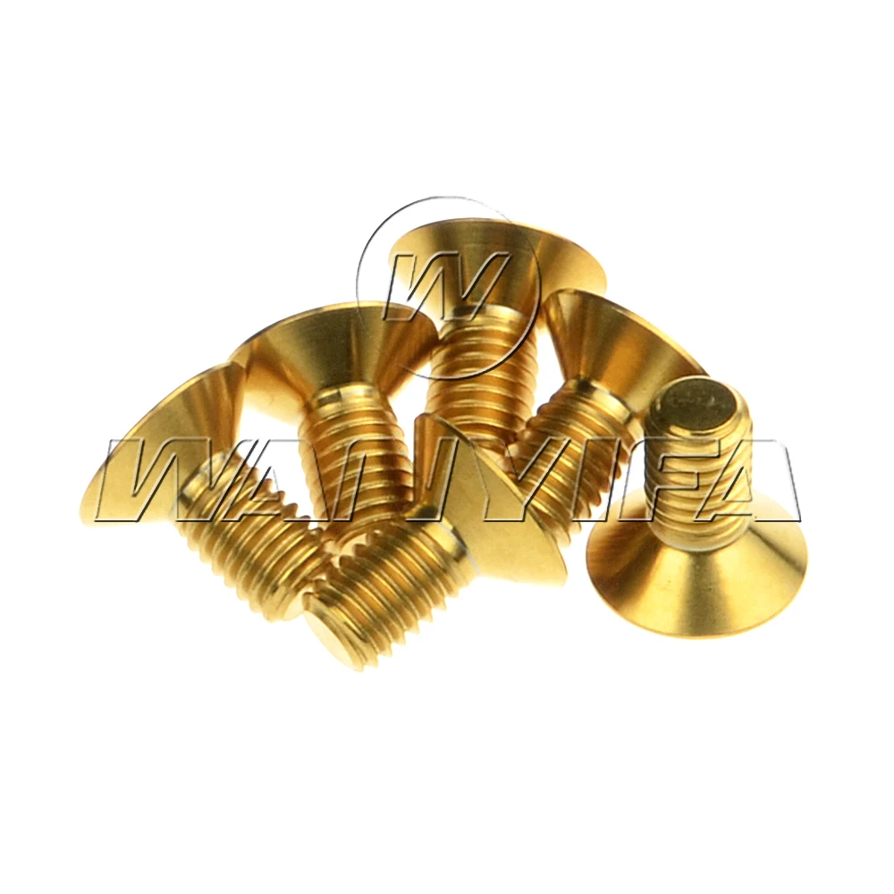 wanyifa titanium ti parafusos parafuso de cabeca 03