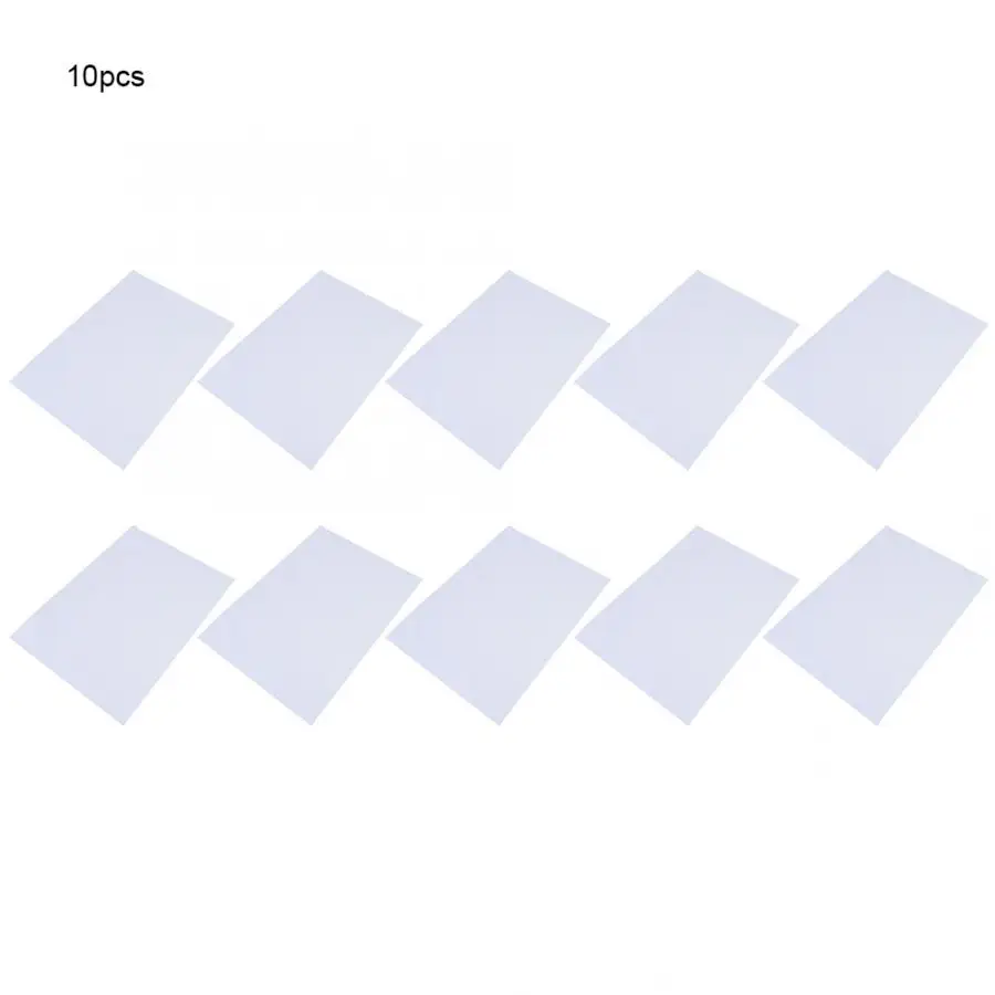 

10pcs A4 Light Color Queen Thermal Heat Transfer Paper T-Shirt Self Weeding Printing Paper