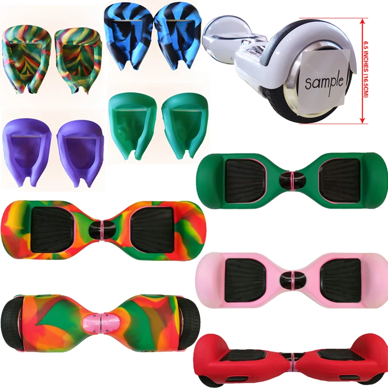 

2 Wheels Smart Self-Balancing Electric Scooter Anti-Scratch Sleeve/Protector 6.5 Inch Hoverboard Silicone Case Full Cover