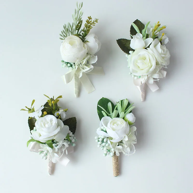 wedding boutonniere corsage groom  (8)
