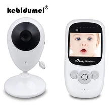 Kebidumei беспроводной видеоняни и радионяни 2,4 дюймов Цветная камера безопасности с ночным видением для новорожденных Двусторонняя камера с ЖК-дисплеем