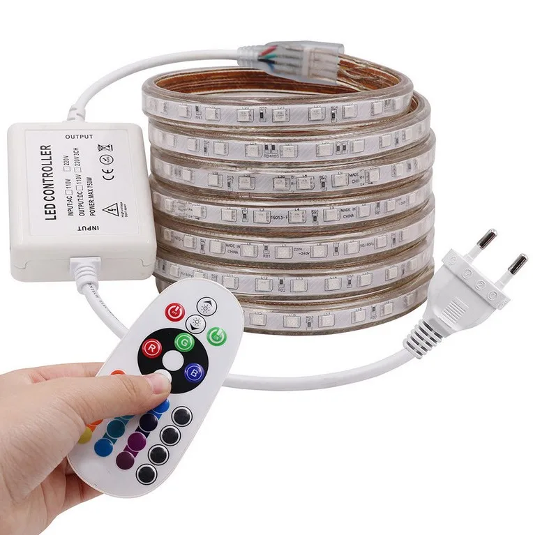 Водонепроницаемая светодиодная лента RGB SMD5050 60 светодиодов/м Светодиодная rgb с