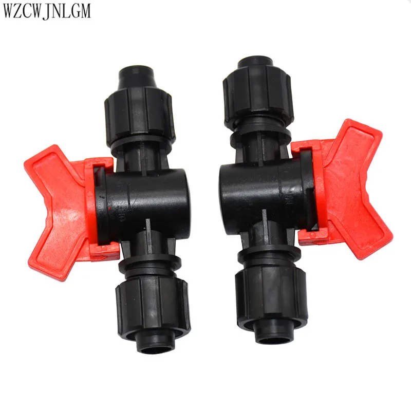 Garden Drip Cover 16mm Straight Thread Locking Valve Courtyard