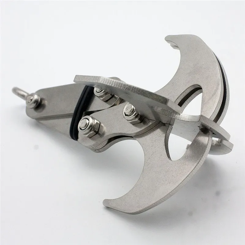 

Climbing Accessories Survival Grappling Hook Claw with Bag Tree Rock Climbing Gear Grapple EDC Tool Folding Gravity Hook