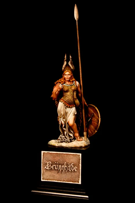 

1/24 scale 75MM Ancient Female Warrior Unpainted Miniatures Resin Model Kit Figure Free Shipping