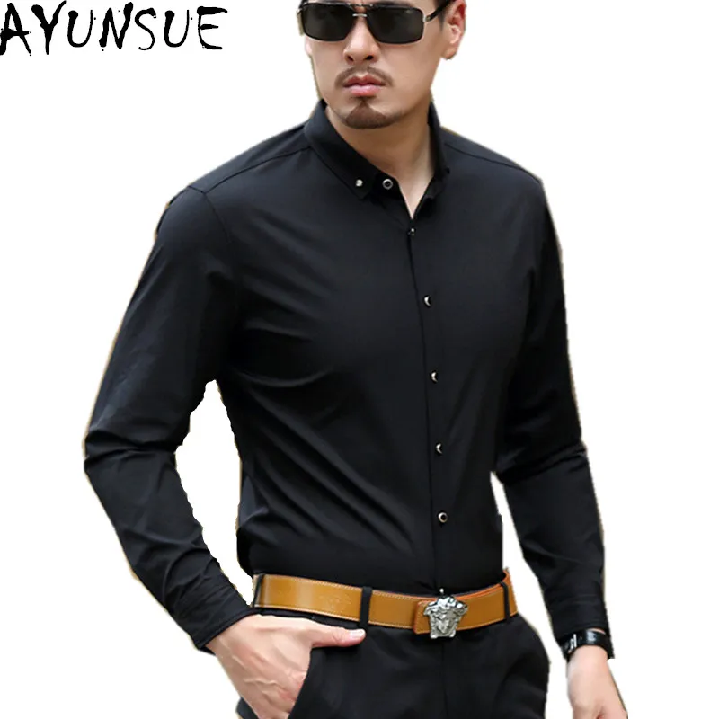 Compra Slim fit camisas para hombre online al por mayor de