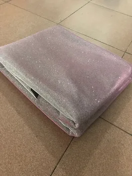 

CiCi-102718 on sale glued glitter lace fabric for evening dress