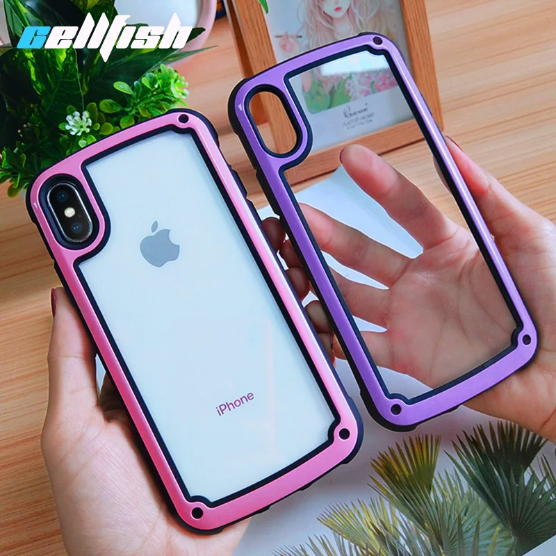 

Heavy Duty Shockproof Case for iPhone Xs Max XR Silicone Protector Mobile Phone Cover for Coque iPhone 6S 7 8 Plus 7Plus 8Plus