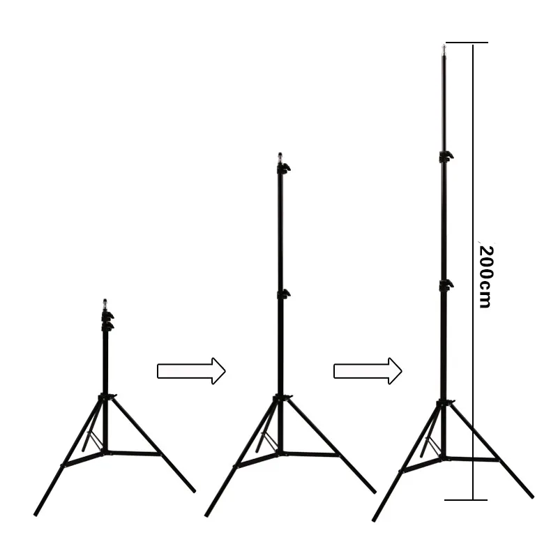  200cm Compact Portable Aluminum Light Stand for Softbox Photo Video Lighting Flashgun Lamps /umbrel