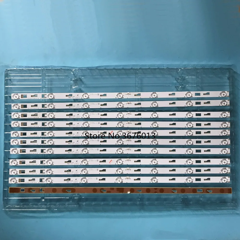 Светодиодная подсветка 619 мм для TCL L55F3700A D55A710 L55F2890A 55M80A strip 4C LB5507 YH1 1 комплект = 11