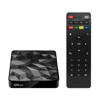 

Q96mini Android TV Box Smart Android 7.1 Amlogic S905W UHD 4K Media Player Quad Core H.265 VP9 1GB/8GB 2GB/16GB DLNA WiFi LAN