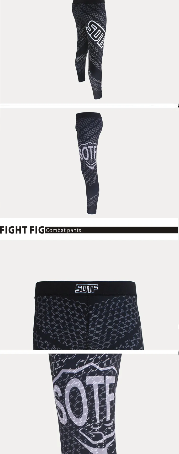 Мужской Боксерский набор для MMA Fightwear, компрессионный Джерси, штаны с шестигранным принтом, Рашгард для кикбоксинга, плотная длинная футболка, брюки