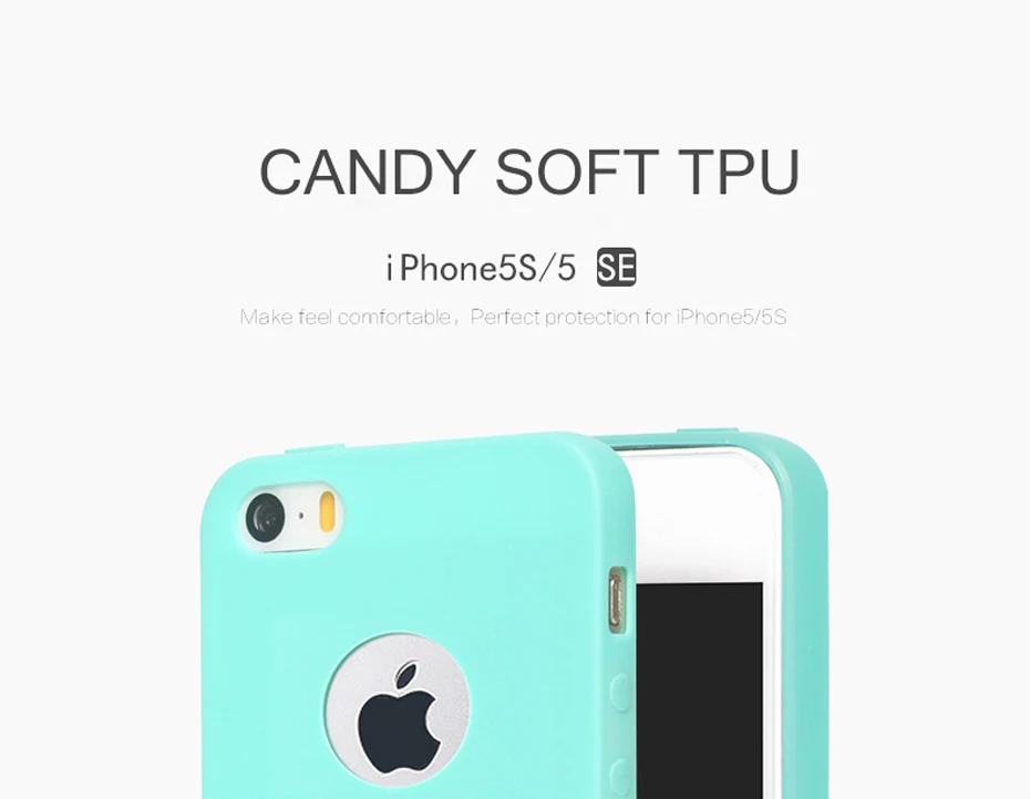 MOUSEMI For iPhone 5S Case For iPhone SE 5 5S Shockproof 360 Girls Cute Case Candy Soft Silicone Case For iPhone 5S Fundas 5S SE (1)