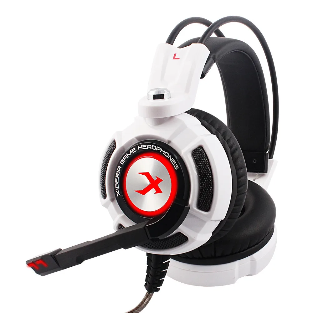 XIBERIA K3 Headphones with Microphone Virtual 7.1 Surround Sound Stereo Bass Gaming Headset for Computer Gamer Casque Audio (2)