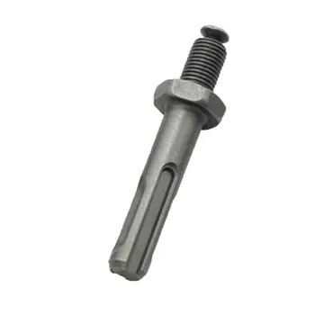 

10/13mm Durable Keyed Drill Chuck Thread Mount Drill Chuck Adapter Electric Hammer Fittings Round Handle Connecting Rod