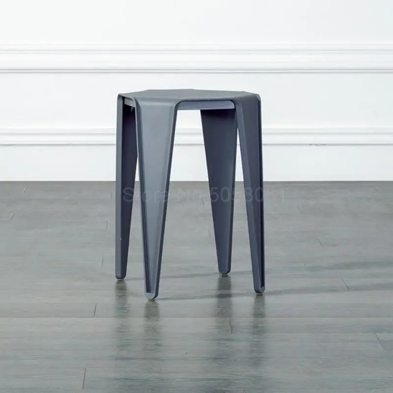 

Dining Room Stool Small Stool Household Nordic Plastic Low Stool Living Room Simple Modern Adult Fashion Household Stool