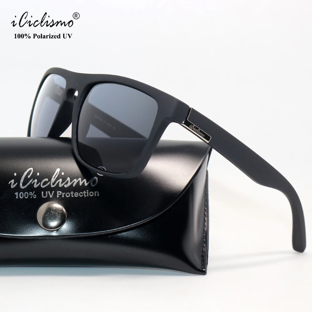 ICiclismo, брендовые поляризованные солнцезащитные очки для рыбалки, цветные линзы, для мужчин и женщин, очки для спорта на открытом воздухе, очки для вождения, UV400