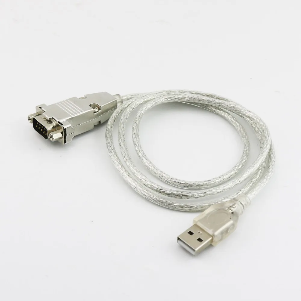 1x USB 2,0 A штекер RS232 последовательный 9 Pin DB9 штекер COM порт металлический корпус соединителя кабель адаптер конвертер 3 фута/1 м