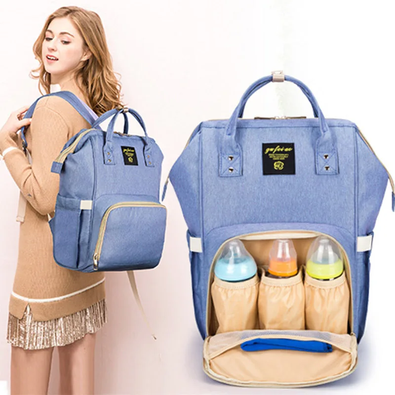 

1Pcs/Set Mickey Mouse Mummy Maternity Nappy Bags Multifunctional Baby Products Storage Bag Travel Portable Baby Care Backpack
