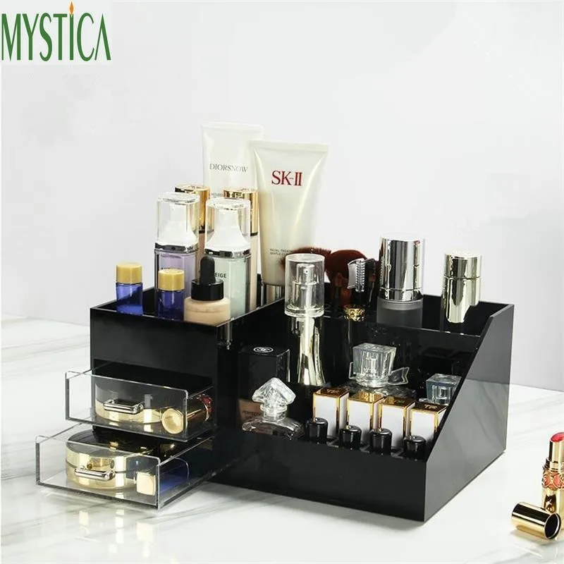 Nordic Makeup Storage Box Acrylic Nail Polish Lipstick Organizer