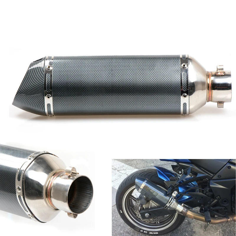 

For SUZUKI Burgman 200 400 650 DRZ125 RM85 RMZ250 RMZ450 RMX250 Universal 36-51 Motorcycle Exhaust Pipe Modified Muffler Pipe
