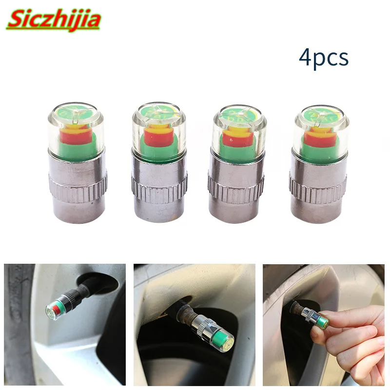 

4 tire pressure monitoring sensor cap alarm indicator for Chery Tiggo Fulwin A1 A3 QQ E3 E5 G5 V5/EMGRAND EC7 EC7-RV EC8