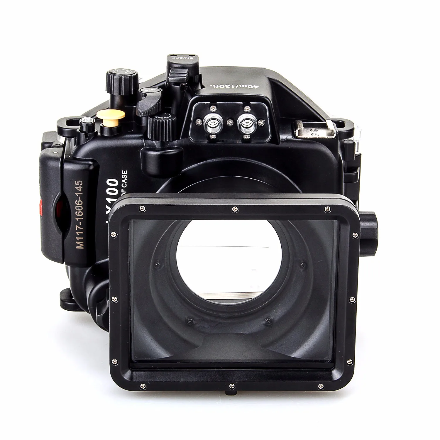 Водонепроницаемый подводный чехол Meikon 40 м/130 футов для Panasonic Lumix LX100 с объективом 27