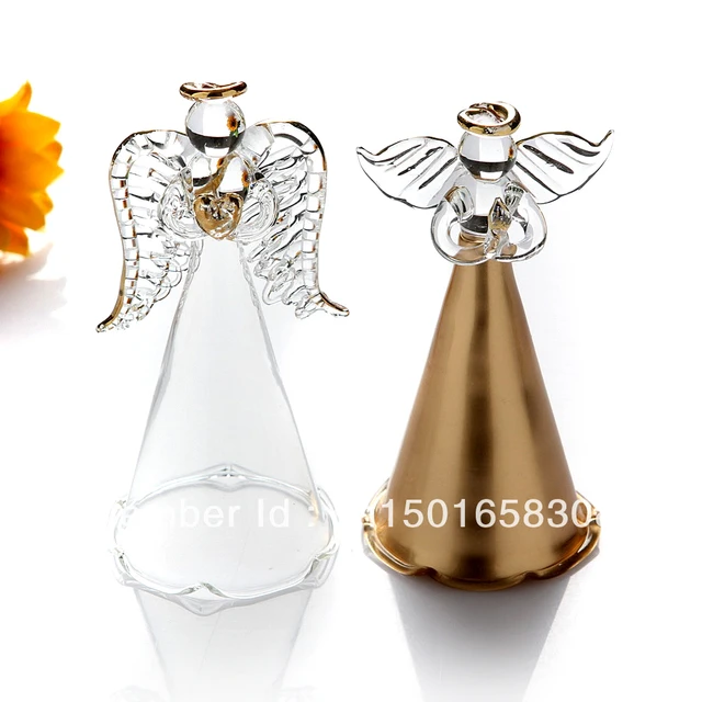 handblown glass angel christmas tree pendants clear gold angel xmas gift for children - Angel Christmas Tree Ornaments handblown glass angel christmas tree pendants clear gold angel xmas gift for children - Angel Christmas Tree Ornaments